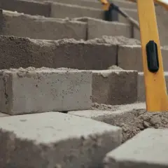 Jak wymurować schody z bloczków betonowych: Krok po kroku dla początkujących