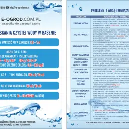 Instrukcja krok po kroku, jak uzyskać czystą wodę w basenie, obejmuje regulację pH, chlorowanie i filtrację.