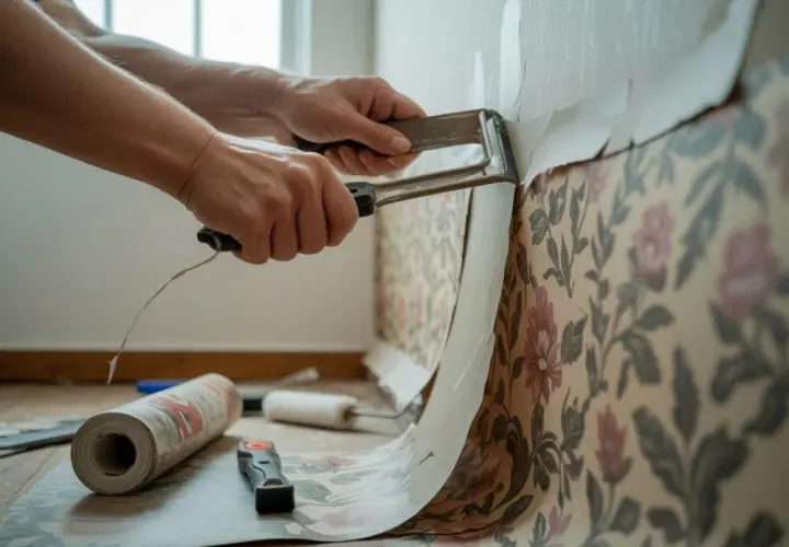 Jak skutecznie usunąć tapetę flizelinową bez uszkodzenia ścian – poradnik krok po kroku