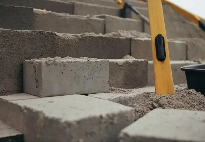 Jak wymurować schody z bloczków betonowych: Krok po kroku dla początkujących