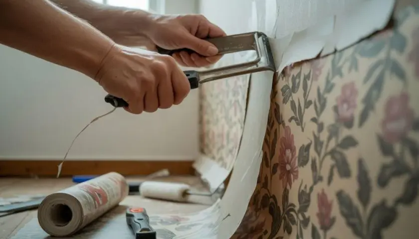 Jak skutecznie usunąć tapetę flizelinową bez uszkodzenia ścian – poradnik krok po kroku
