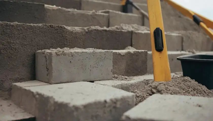 Jak wymurować schody z bloczków betonowych: Krok po kroku dla początkujących