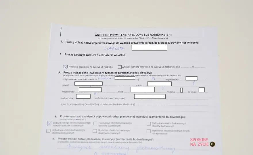Pozwolenie na budowę domu na działce - co sprawdzić przed wnioskiem