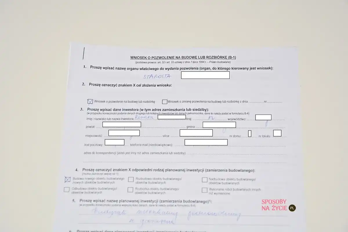 Pozwolenie na budowę domu na działce - co sprawdzić przed wnioskiem
