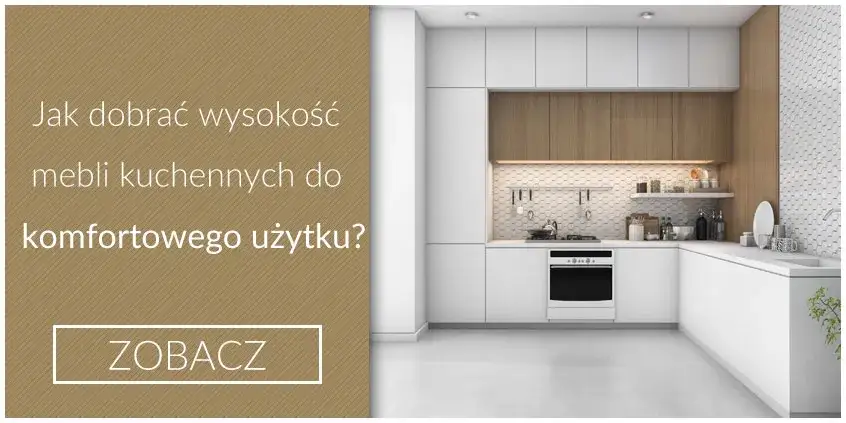 Zdjęcie Na jakiej wysokości szafki kuchenne - praktyczne porady dla komfortu
