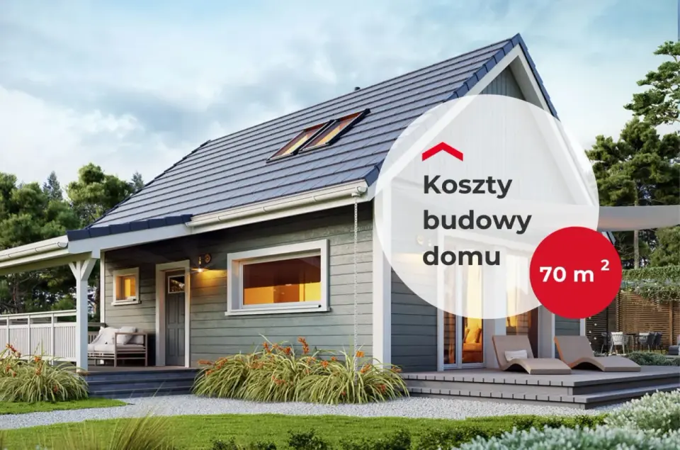 Koszt budowy domu 70 m2 pod klucz - realne widełki i pułapki